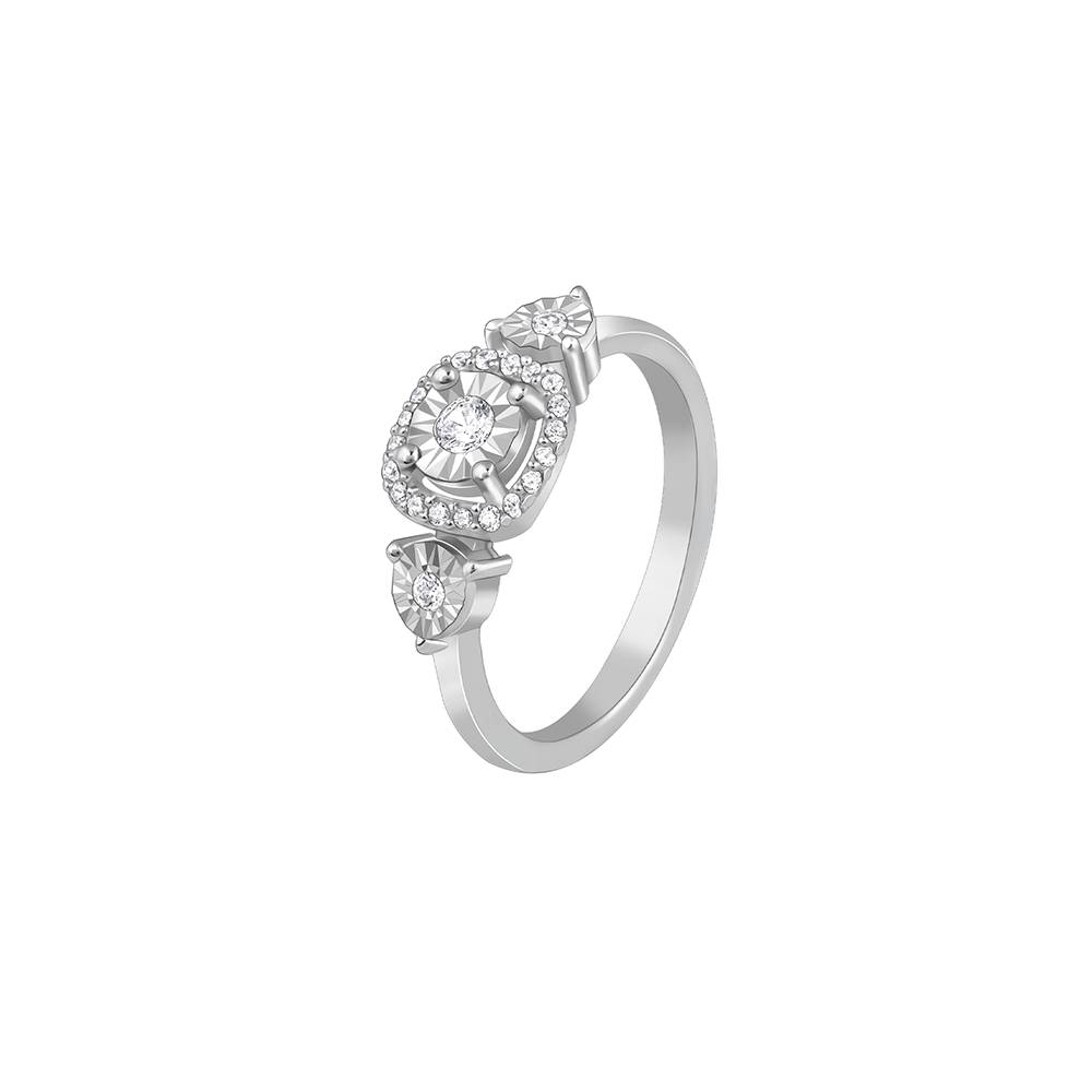 925 Silver Gracious Look Ring,Fixed Size,Indian - 12 : R02270