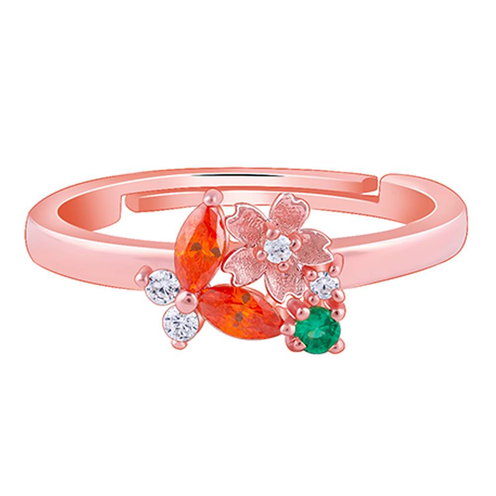 925 Rose Gold Mizu Ring : R02274