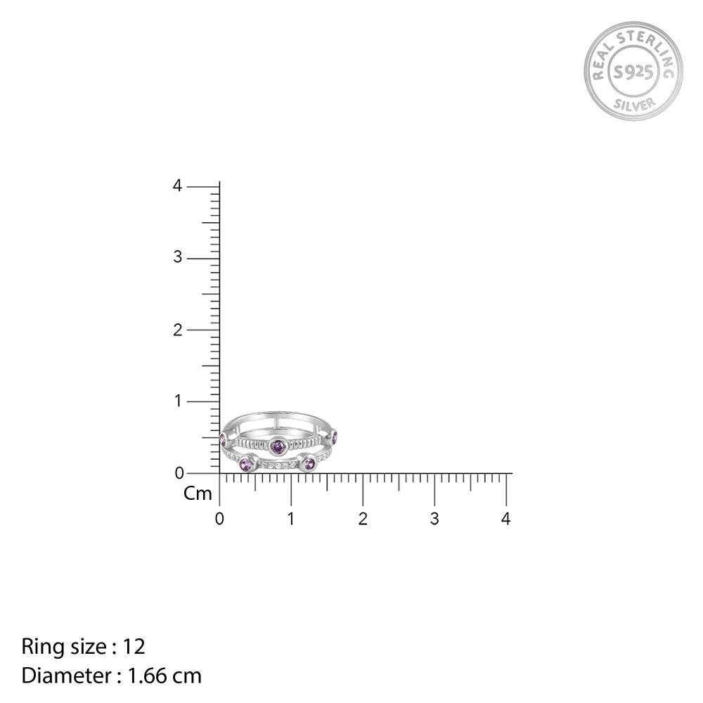 925 Silver Sizzling Ring : R02285