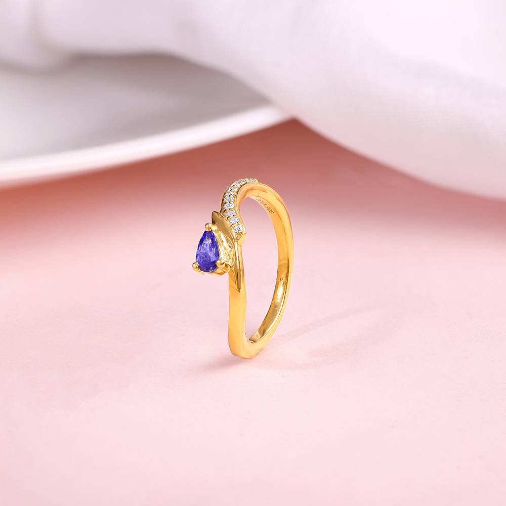 925 Golden Noorii Ring : R02287