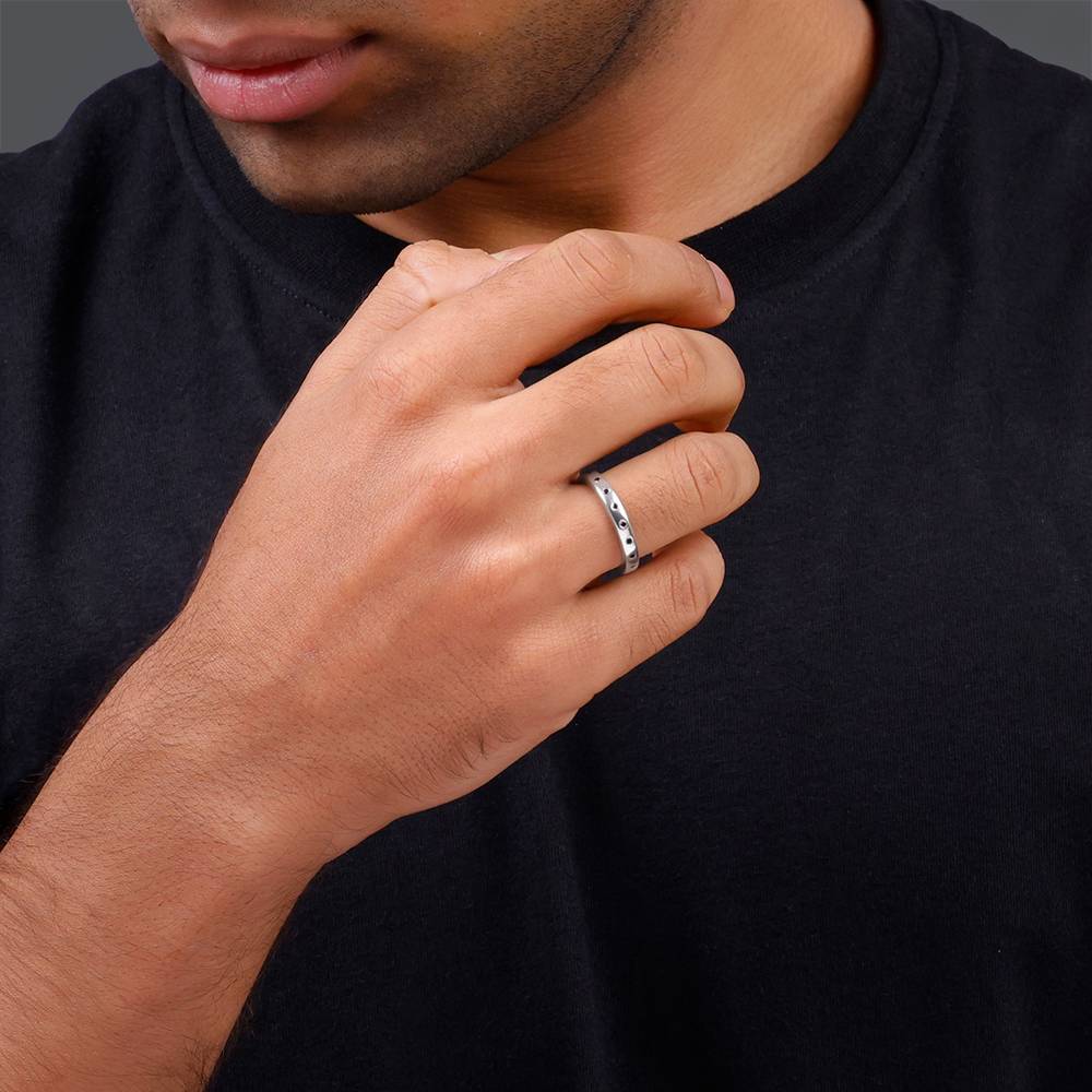 925 Silver Orae Ring For Him : R02292_17