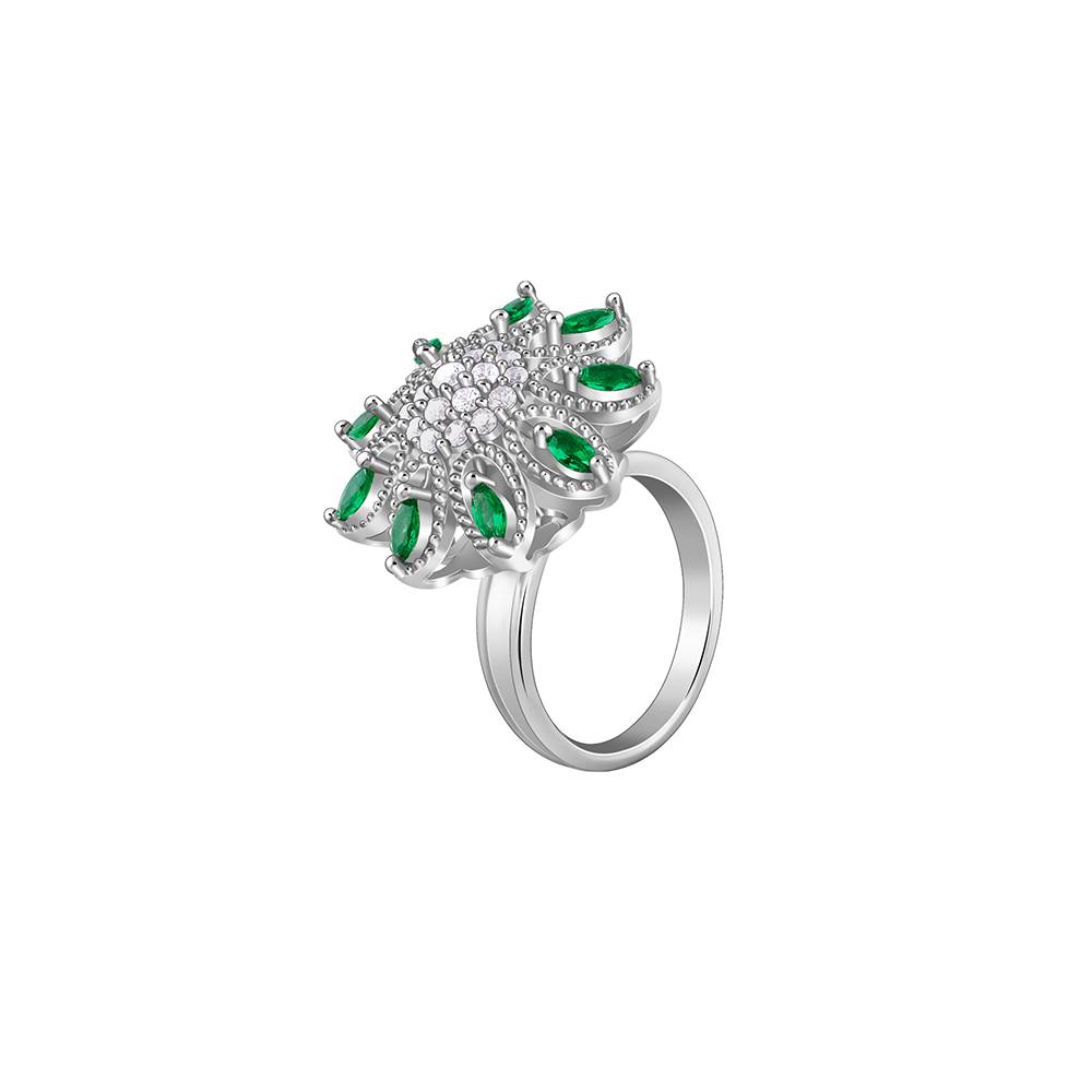925 Silver Blossom Blast Ring : R02307