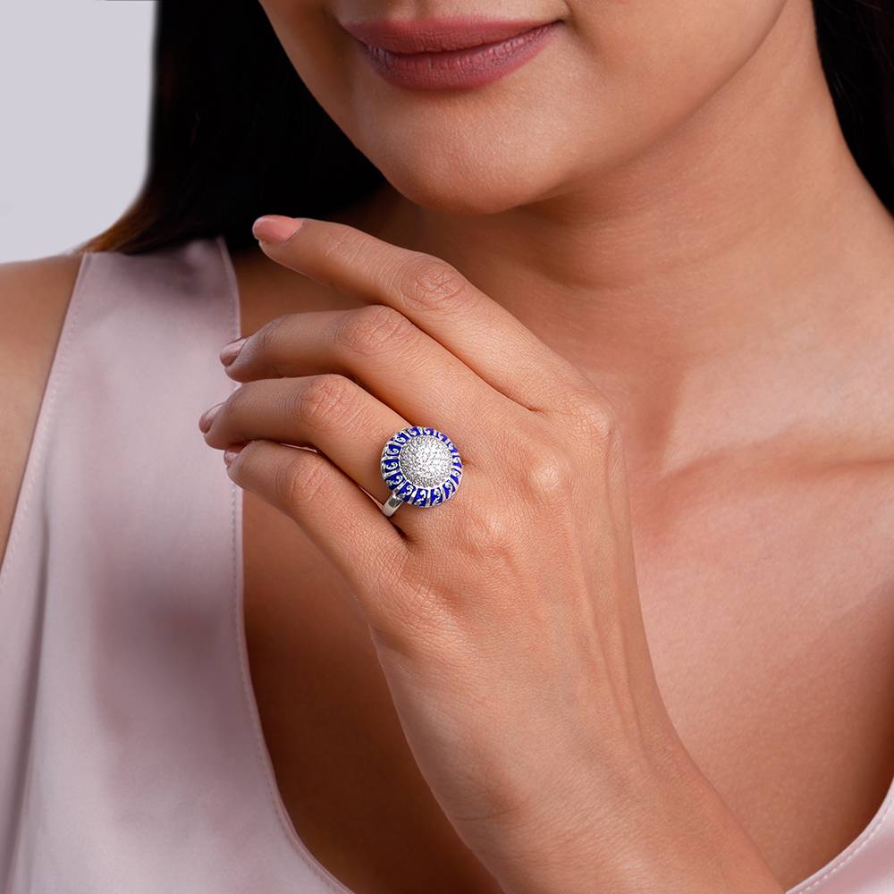 925 Silver Caprice Ring : R02310