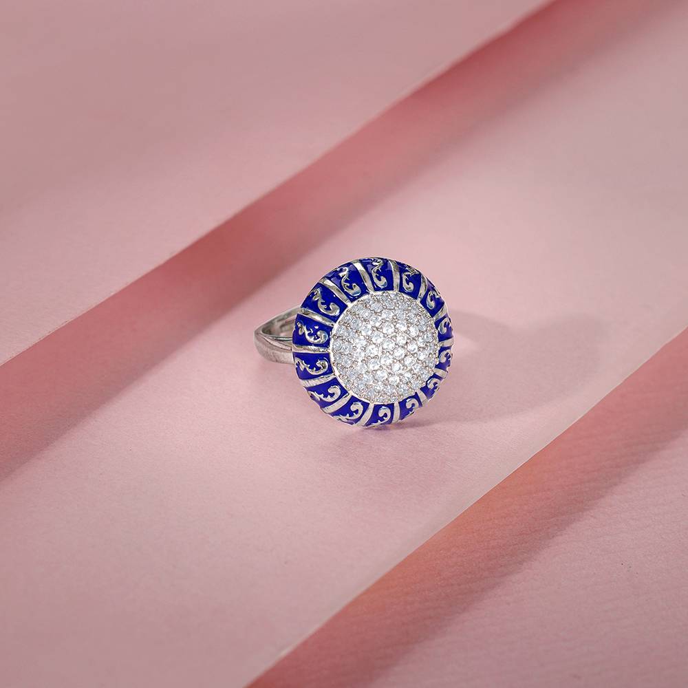 925 Silver Caprice Ring : R02310