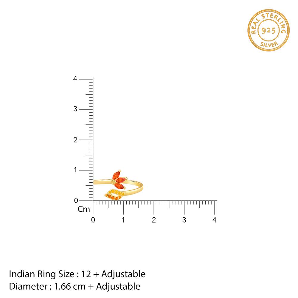 Golden Isis Ring, Adjustable, Indian 12| Gifts For Women And Girls : R02320
