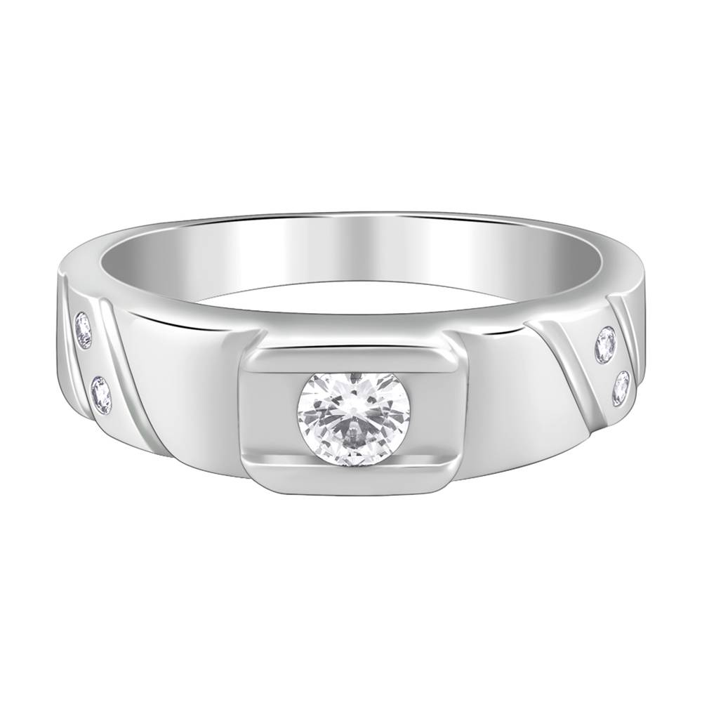 925 Silver Rockstar Ring For Him : R02381_17