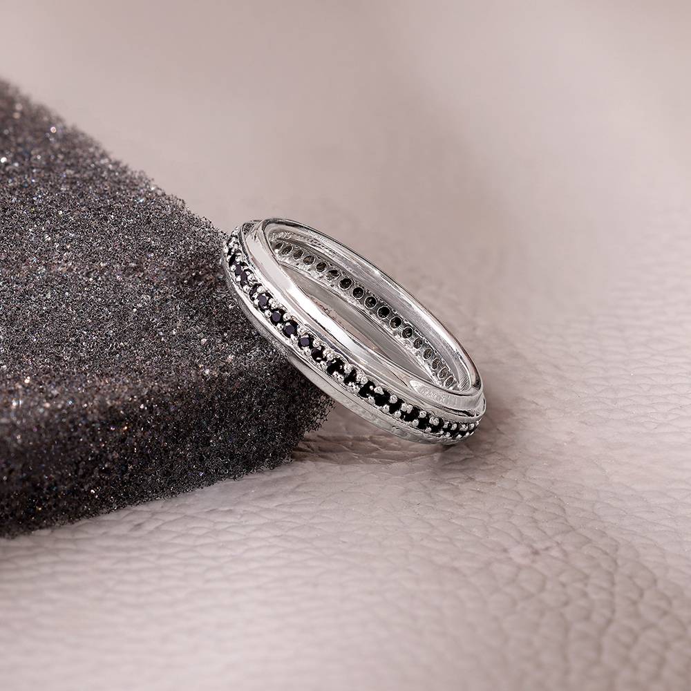 925 Silver Dapper Ring For Him : R02412_17