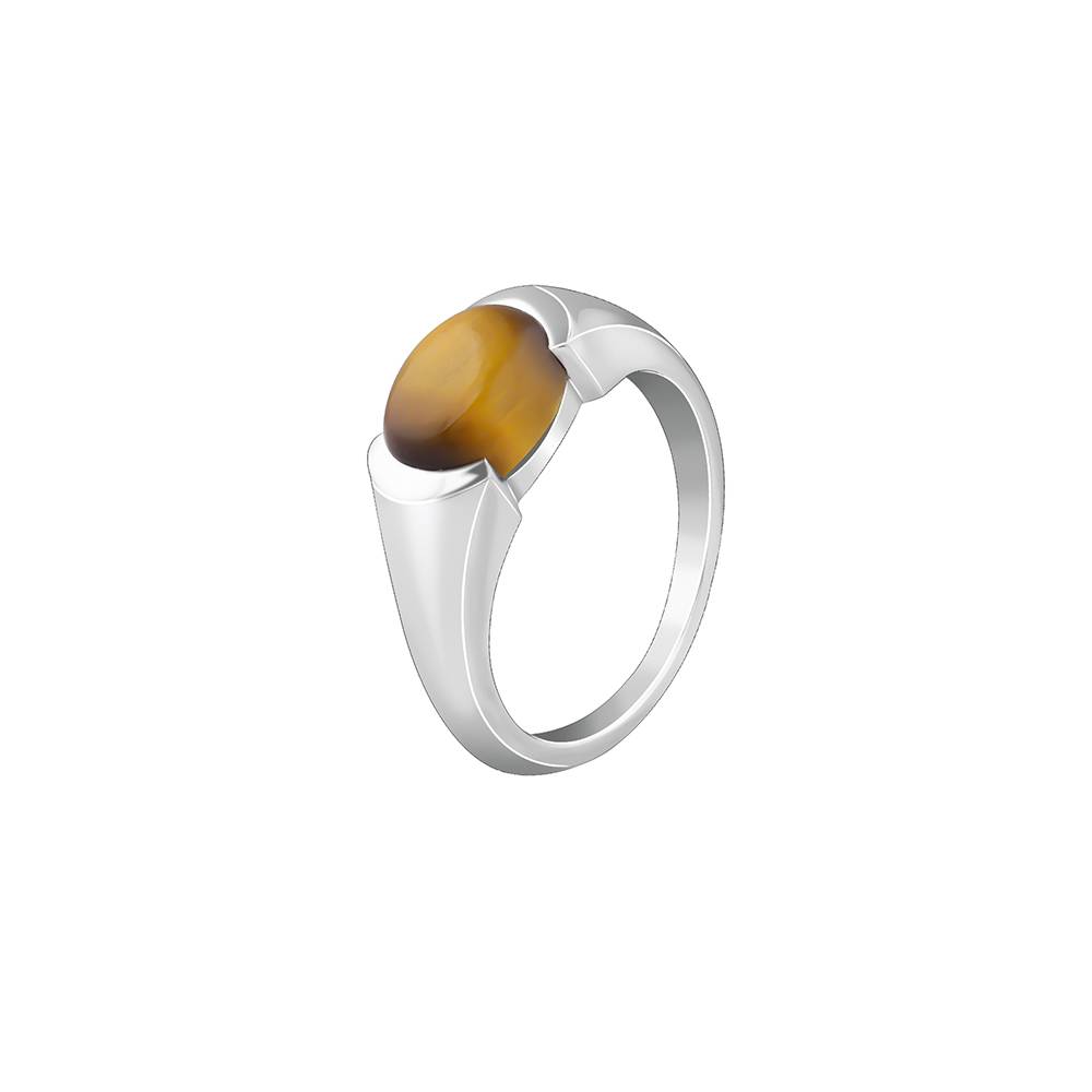 Giva 925 Silver Tiger Eye Men Ring For Him,Fixed Size : R02494_17