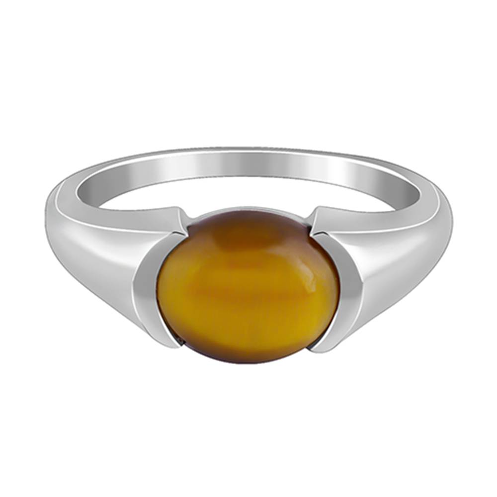 Giva 925 Silver Tiger Eye Men Ring For Him,Fixed Size : R02494_17