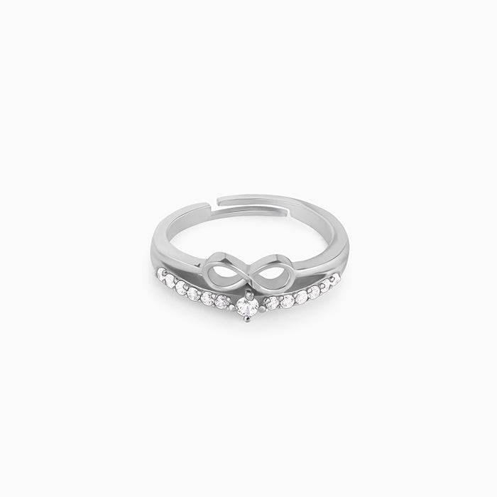 Silver Precious Heart Ring : R0265