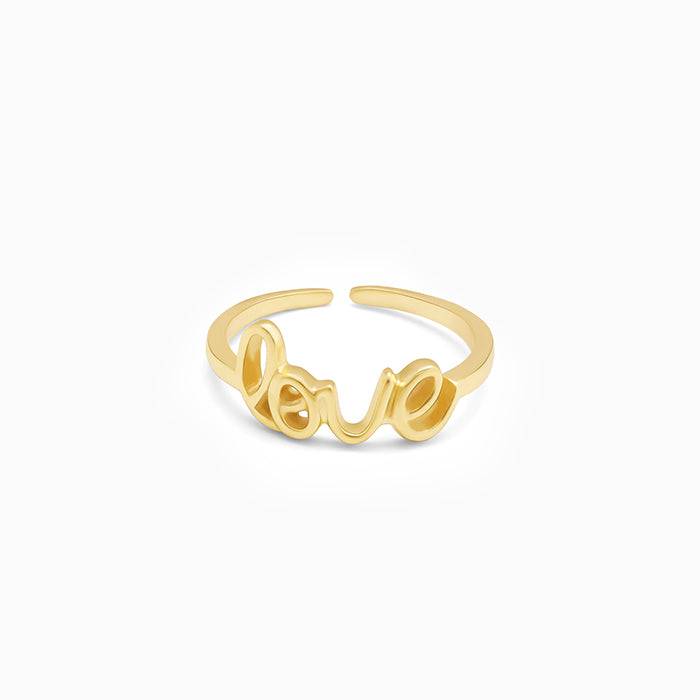 Golden Love Ring : R0286