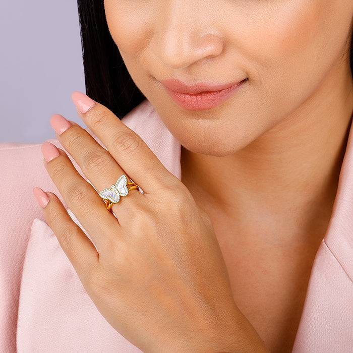 Golden Like A Butterfly Ring : R0371
