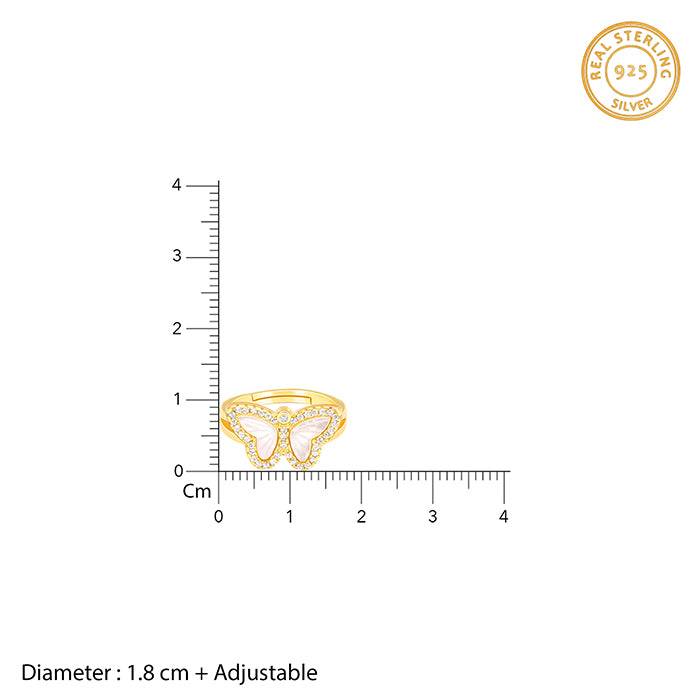 Golden Like A Butterfly Ring : R0371