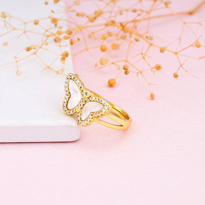 Golden Like A Butterfly Ring : R0371