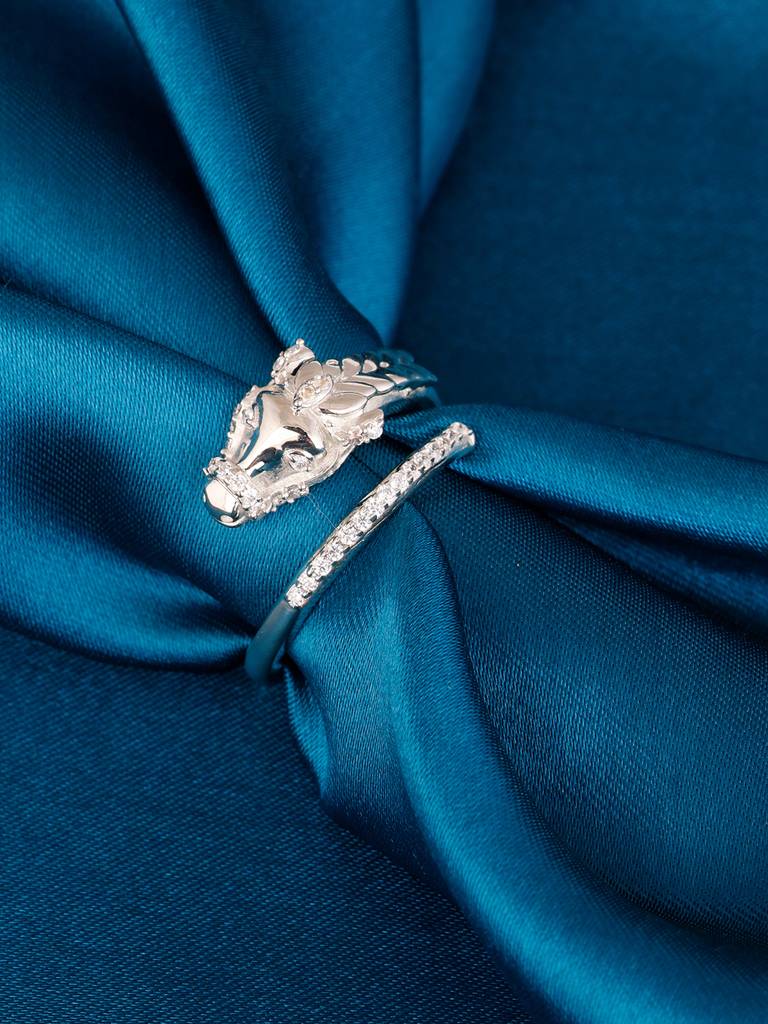 GIVA 925 Sterling Silver Horse Ring for Him