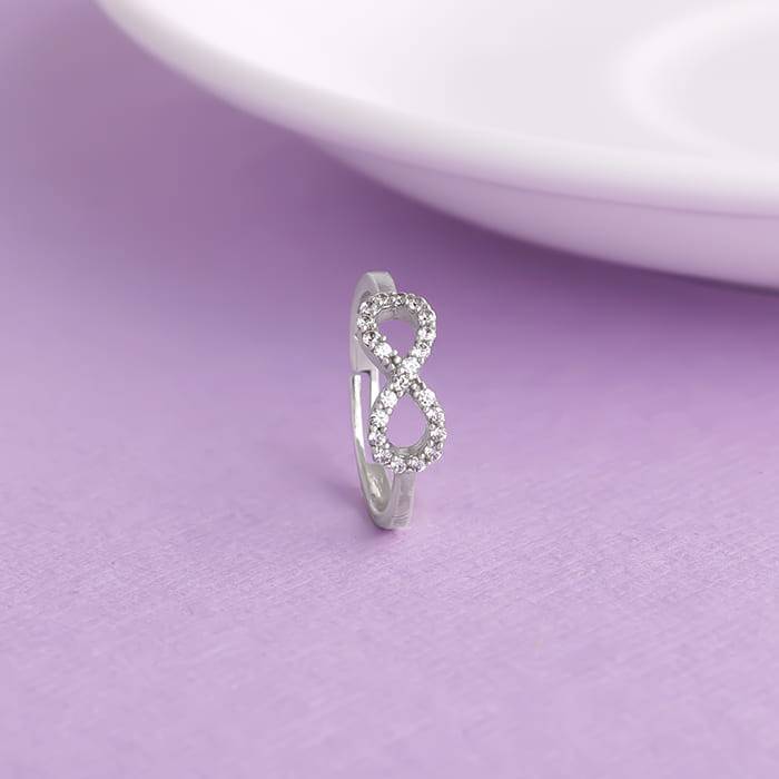 Silver Infinite Grace Ring : R0495