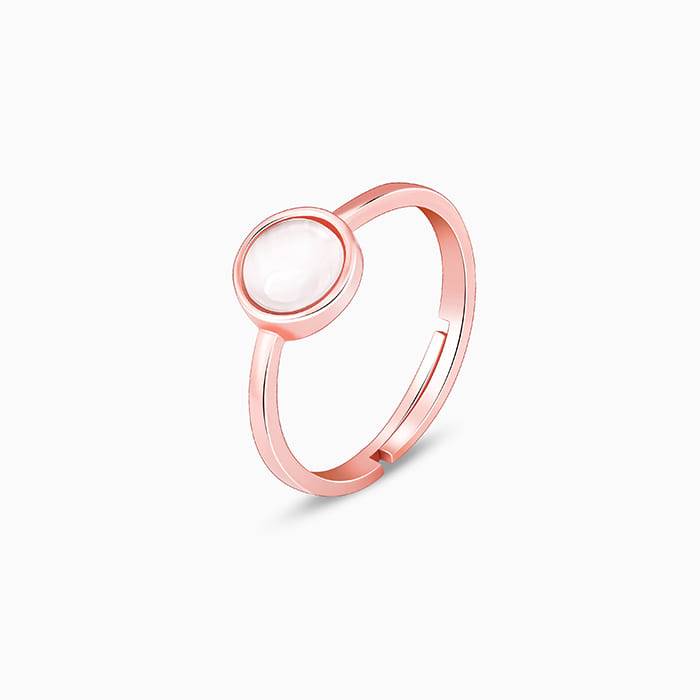 Rose Gold Blush Pink Ring : R0531