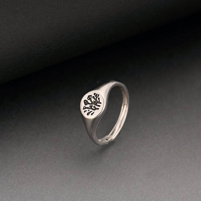 Silver Enchanted Forest Ring : R0595