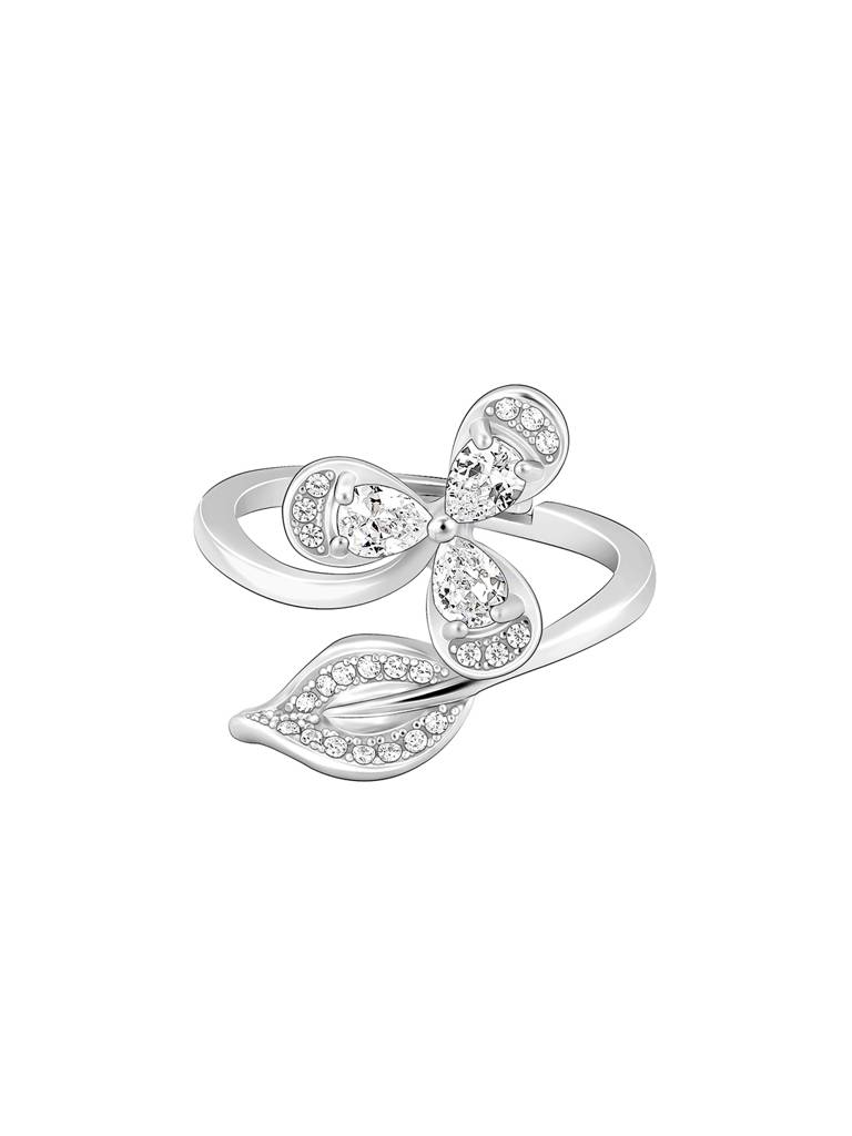 GIVA 925 Sterling Silver Iris Flower Ring