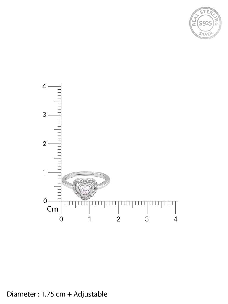 GIVA 925 Sterling Silver Love Of My Life Ring