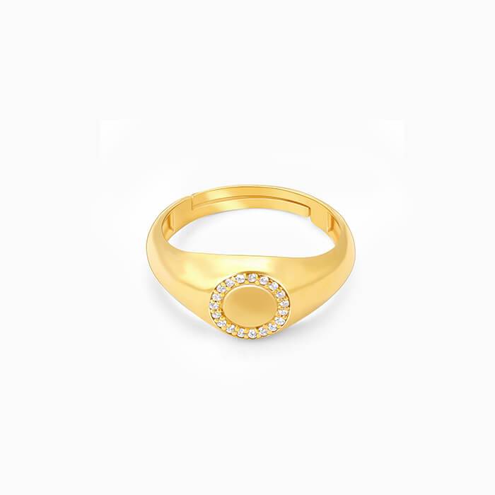 Golden Surrounded By Love Ring : R0663