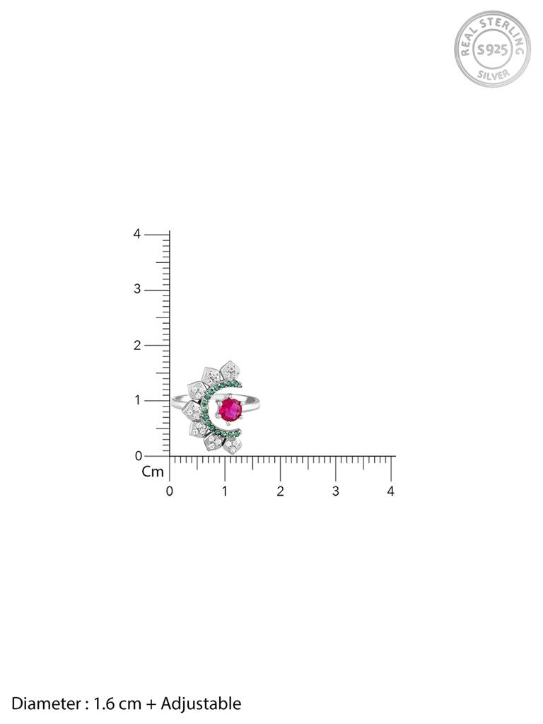 GIVA 925 Sterling Silver Festive Feel Ring