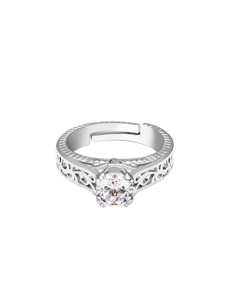 GIVA 925 Sterling Silver Shine Like A Star Filigree Ring