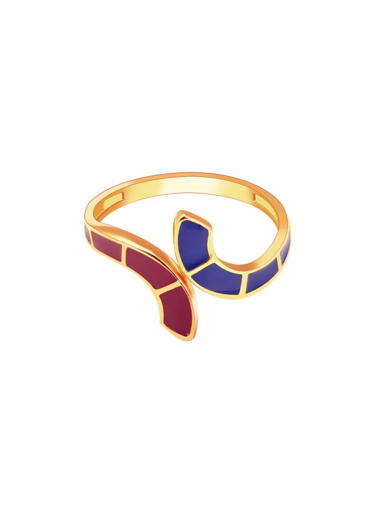 GIVA 925 Sterling Silver Golden Pantheon of Rome Ring