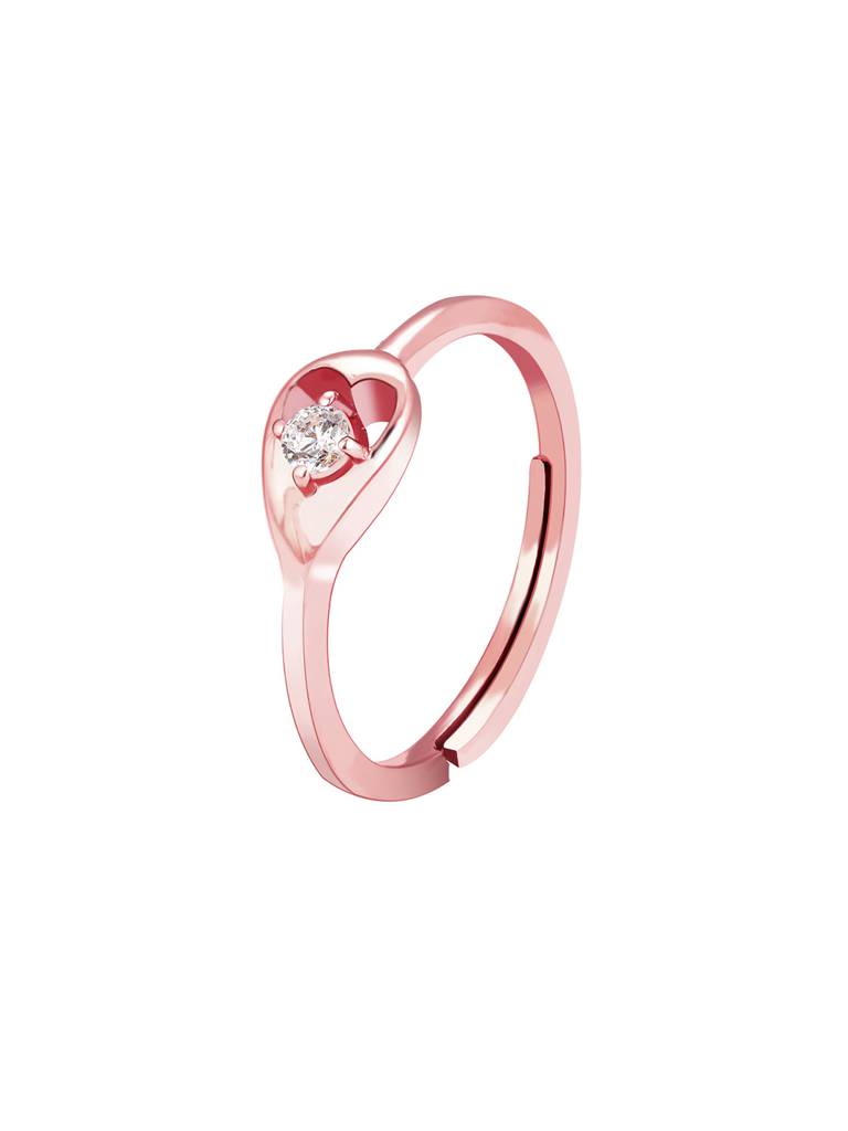 GIVA 925 Sterling Silver Rose Gold Finally Found You Ring