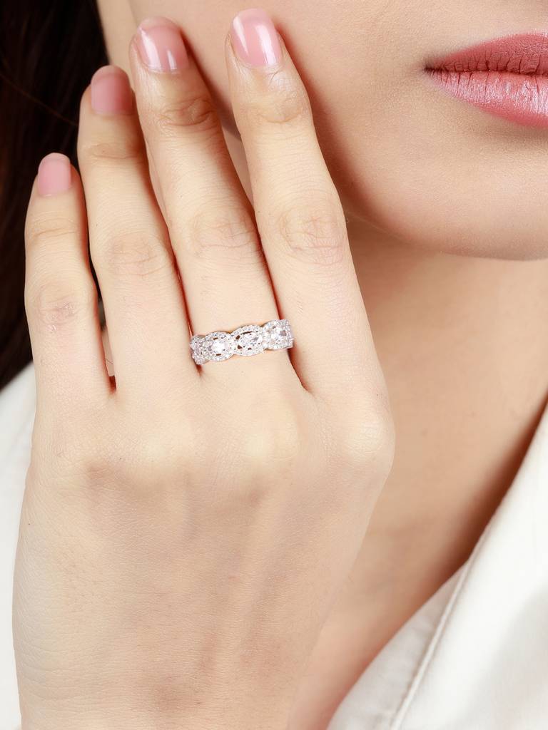 GIVA 925 Sterling Silver Starry Starry Night Ring