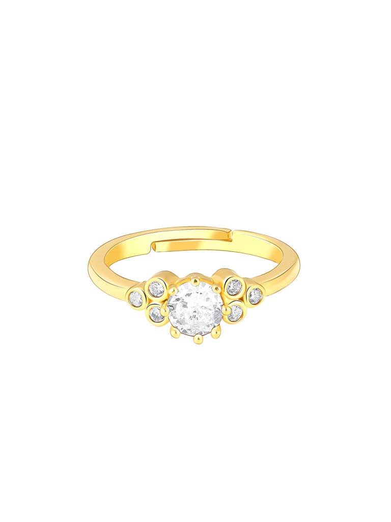 Giva 925 Sterling Silver Golden Moments Of Magic Ring