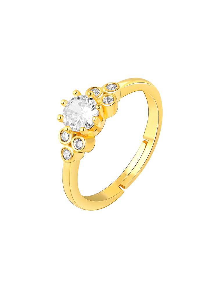 Giva 925 Sterling Silver Golden Moments Of Magic Ring