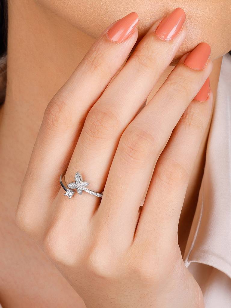 Giva 925 Sterling Silver Enchanting Elegance Ring