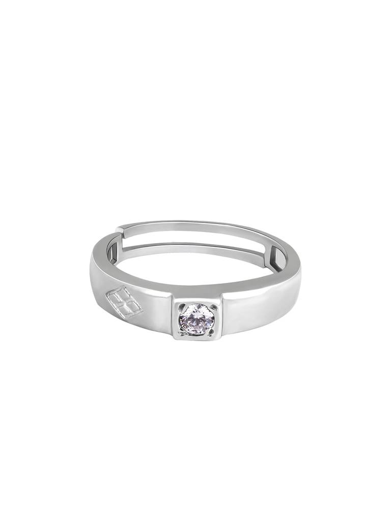 GIVA 925 Sterling Silver Sparkling Ring for Him