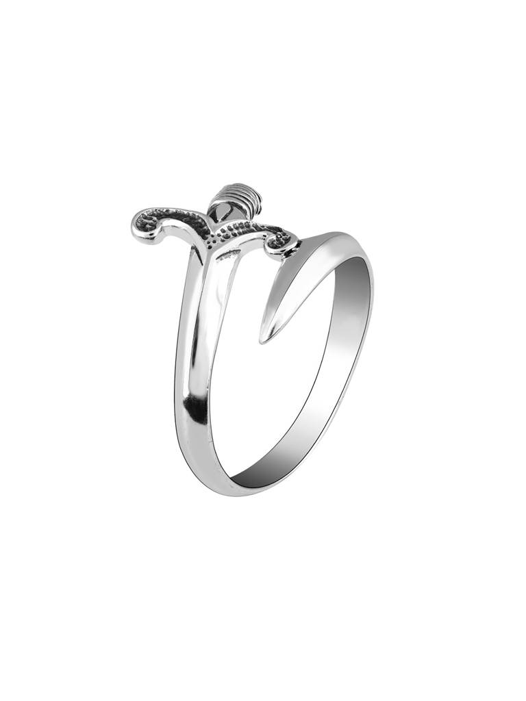 GIVA 925 Sterling Silver Swordfighter Ring For Him