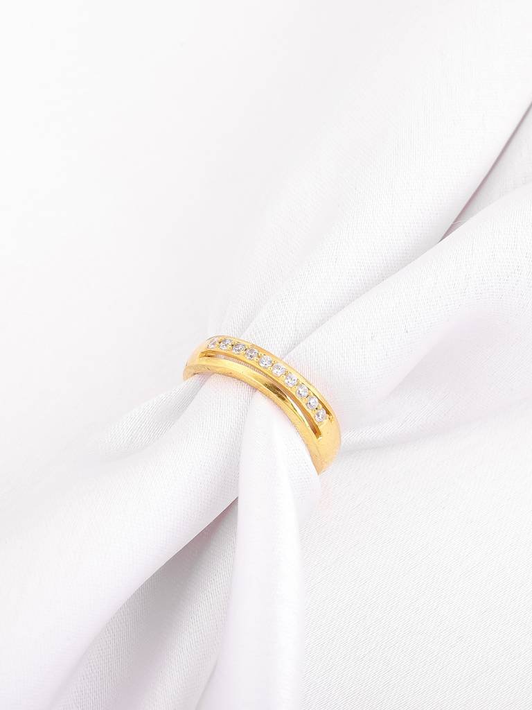 Giva 925 Sterling Silver Golden Aspirational Dream Ring