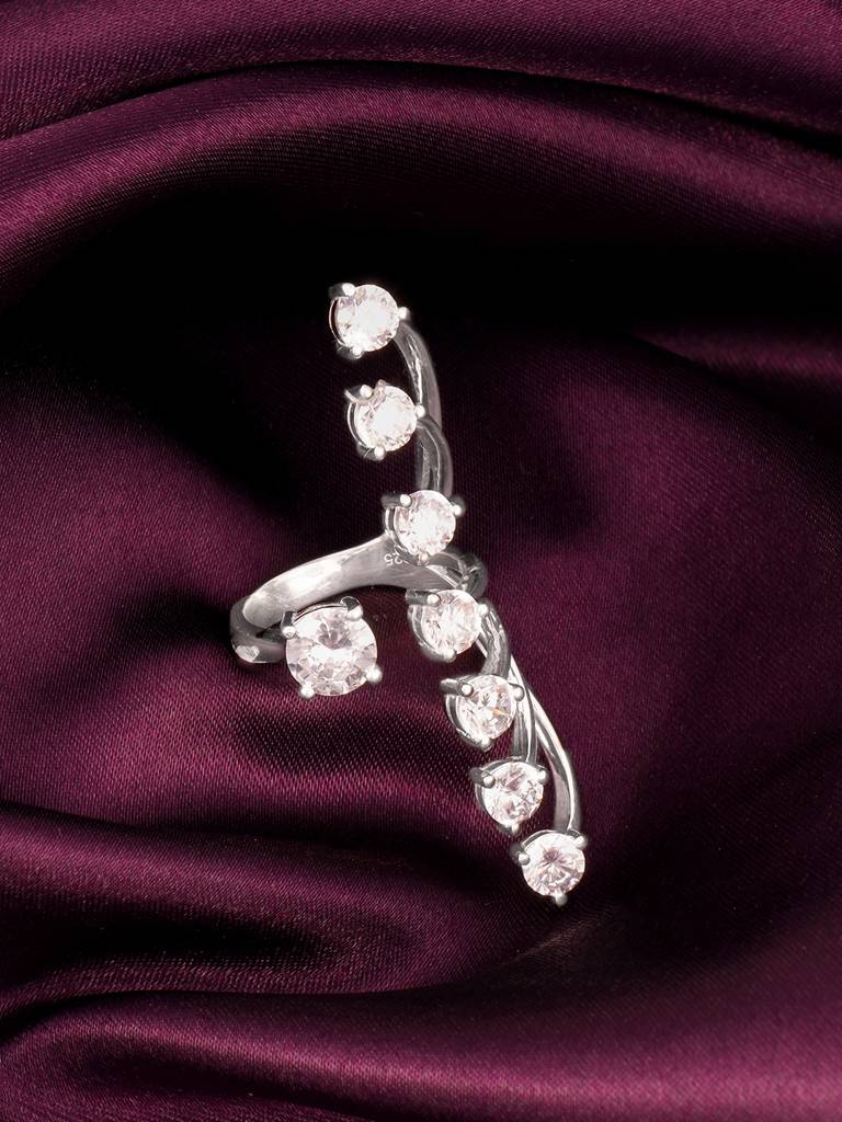 Giva 925 Sterling Silver Forever Sparkle Ring