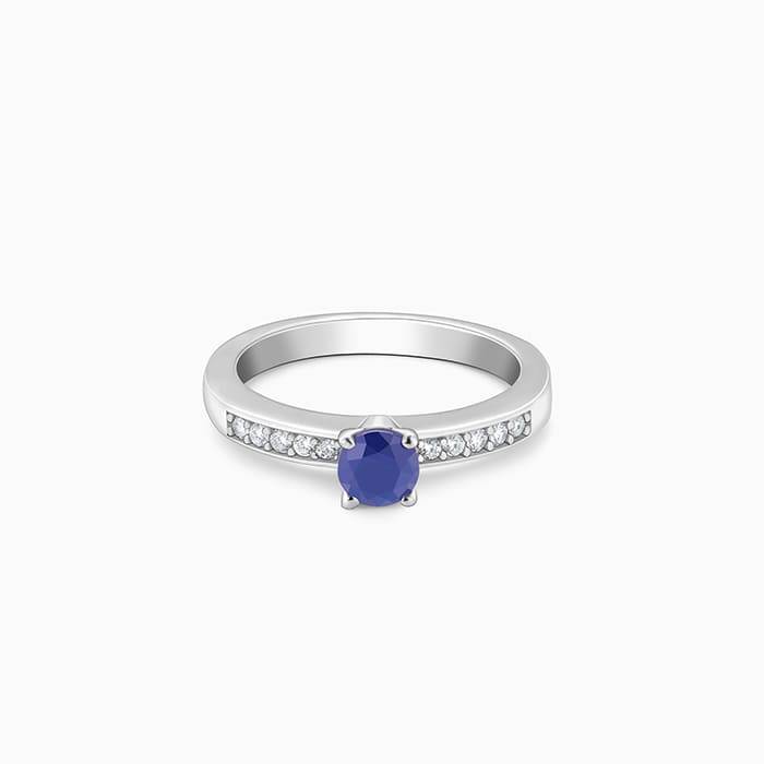 Giva 925 Sterling Silver Aurora Borealis Ring, Fixed Size| Gifts For Women And Girls | Wit : R0993