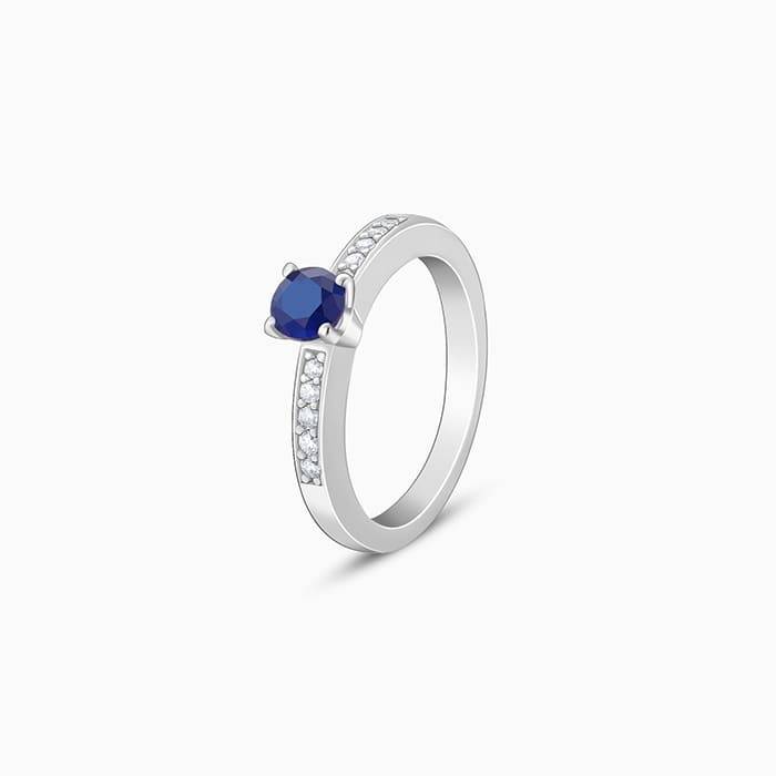 Giva 925 Sterling Silver Aurora Borealis Ring, Fixed Size| Gifts For Women And Girls | Wit : R0993