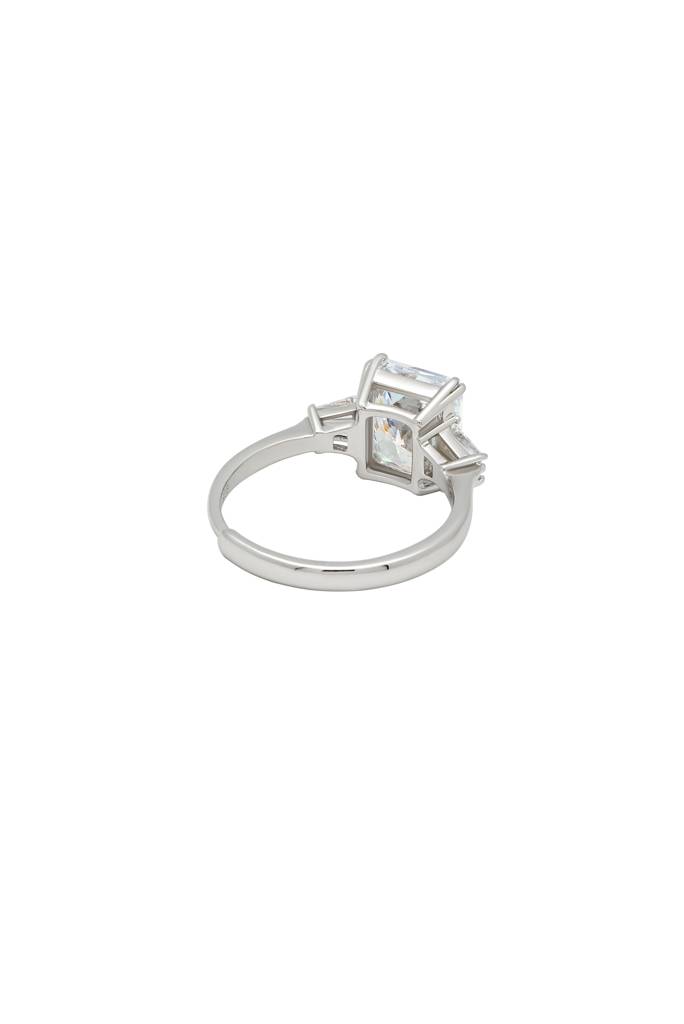 Silberry 925 Sterling Silver White Prestige Ring : R1033