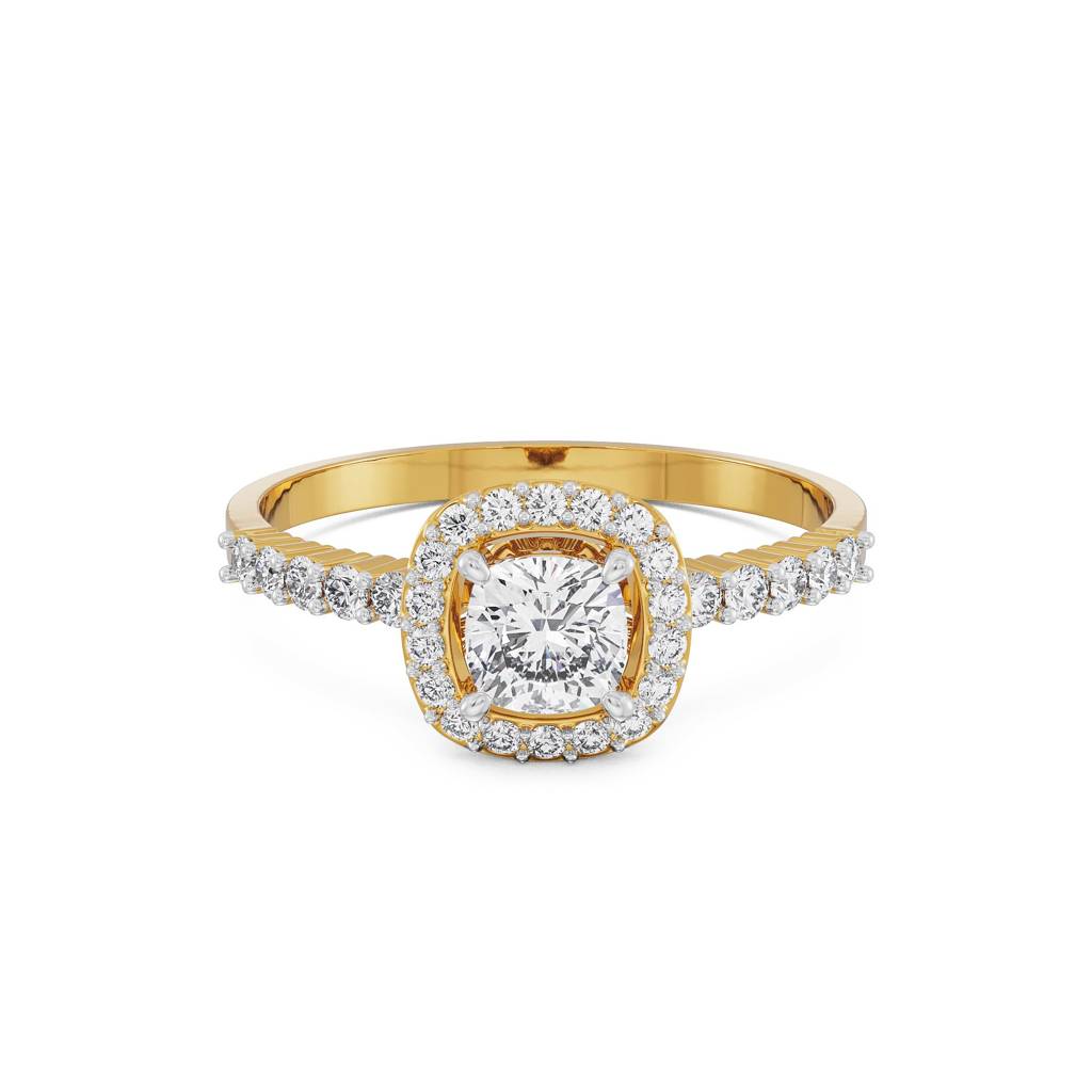 Modern Grace Diamond Ring