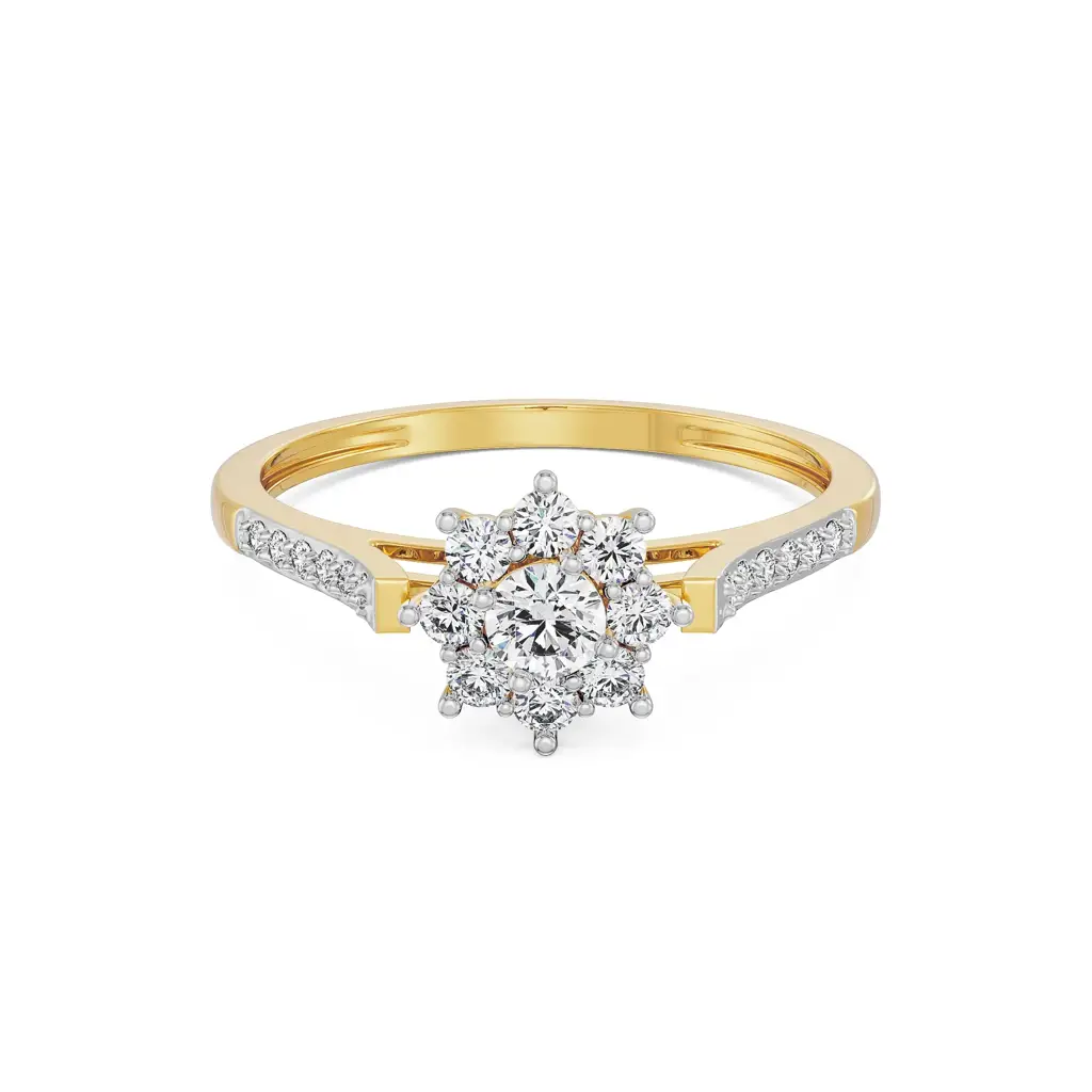 Radiant Reverie Diamond Ring