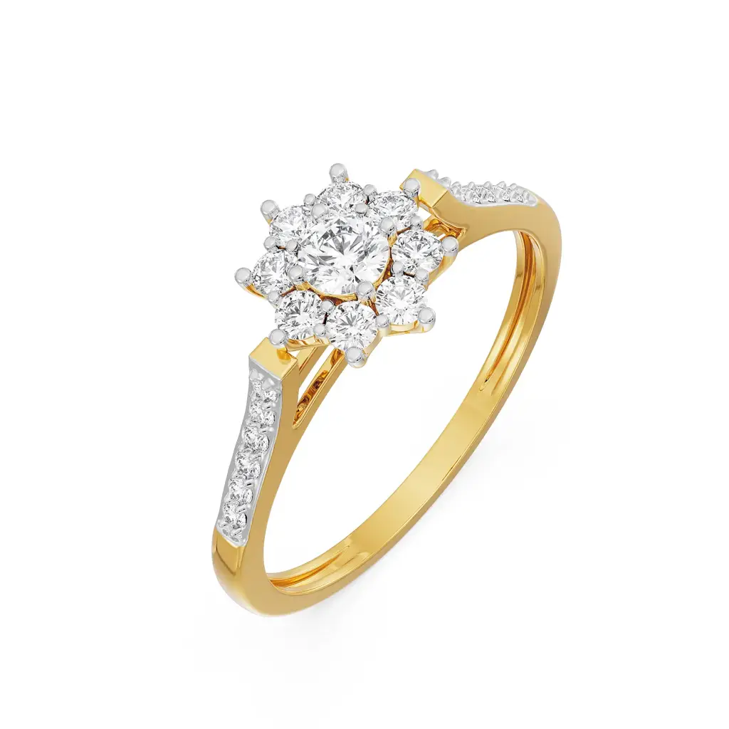 Radiant Reverie Diamond Ring