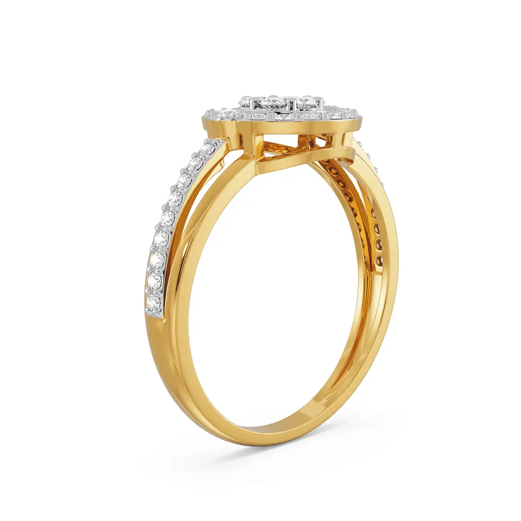 Majestic Round Diamond Ring