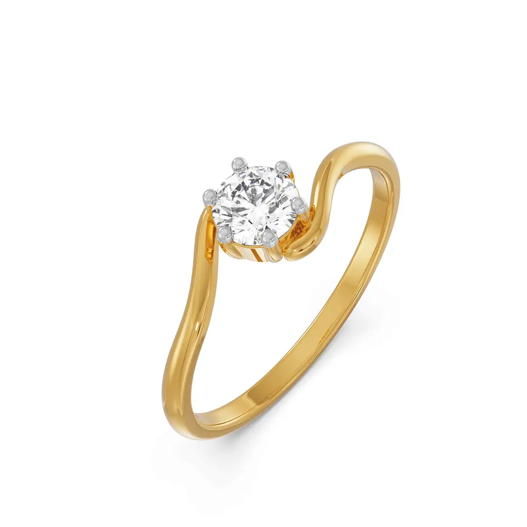 Glistening Solitaire Ring