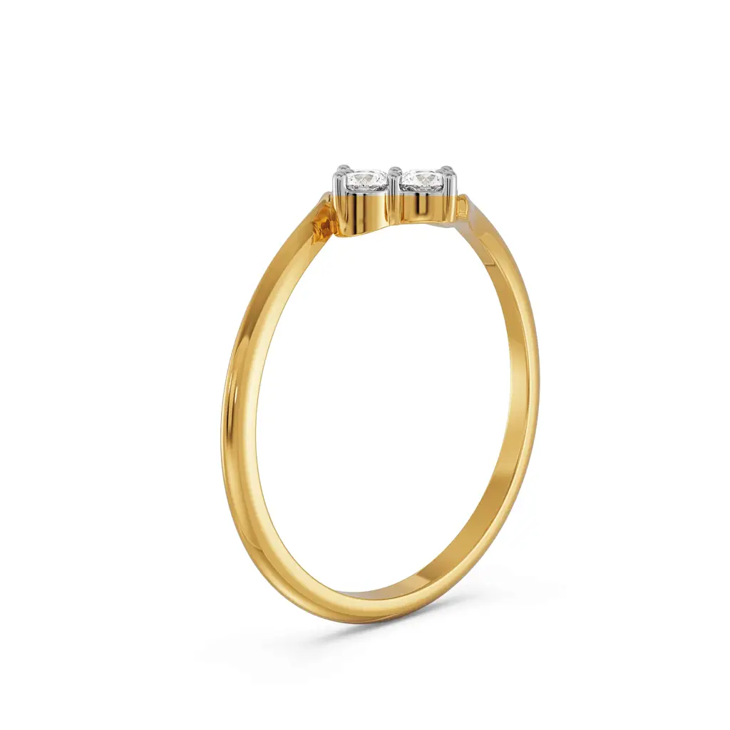 Fourfold Sparkle Ring