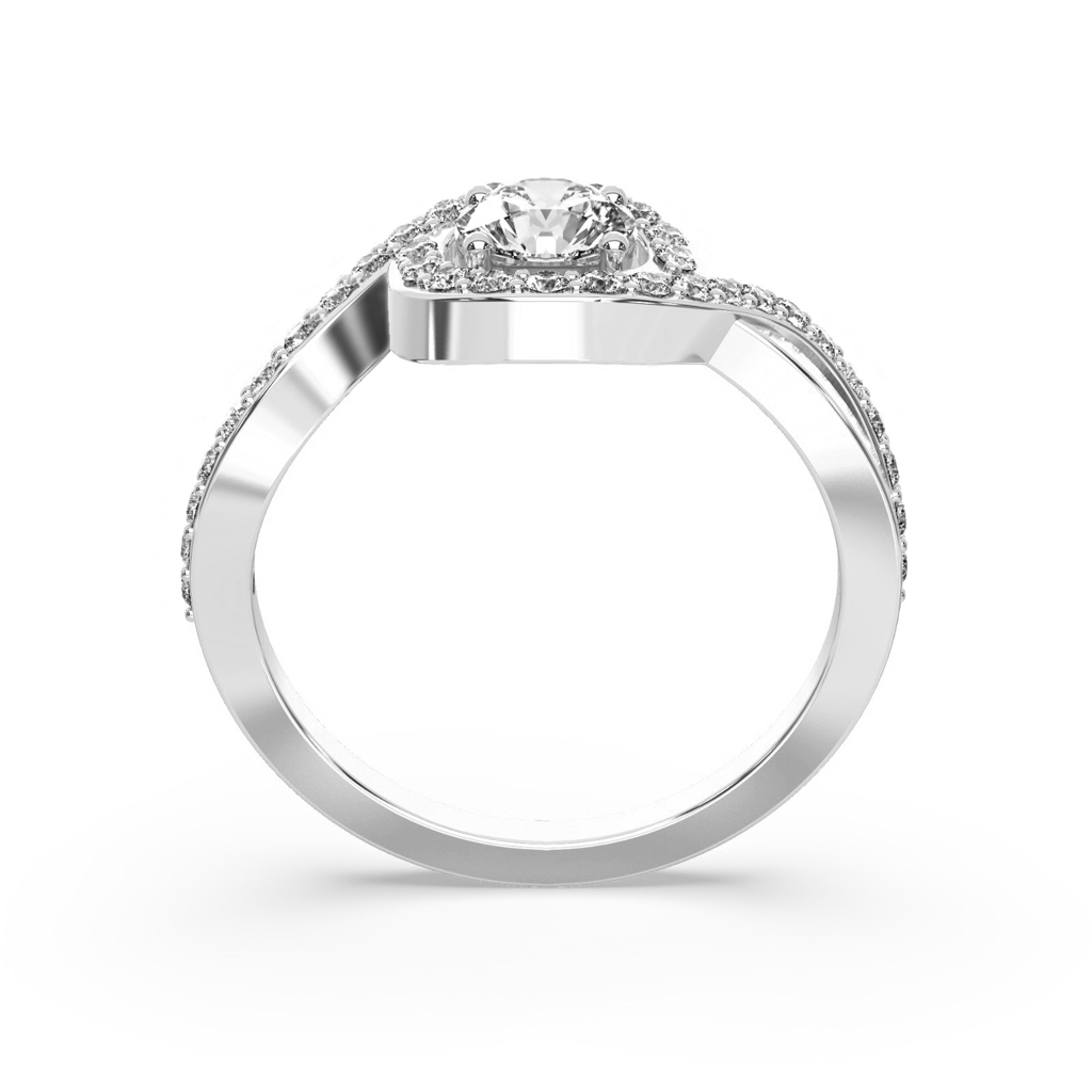 Infinity Solitaire Ring