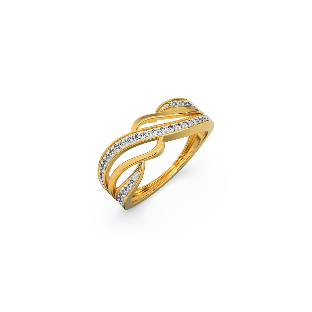 Sleek Diamond Ring
