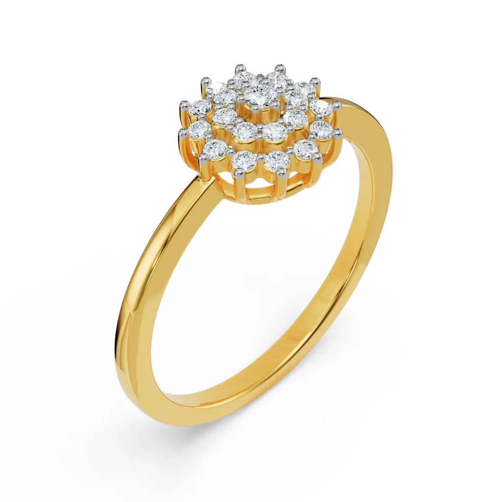 Sunrise Diamond Ring : R1132