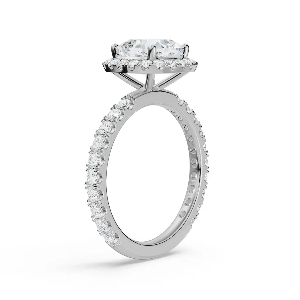Timeless Cushion Square Engagement Ring : R1152